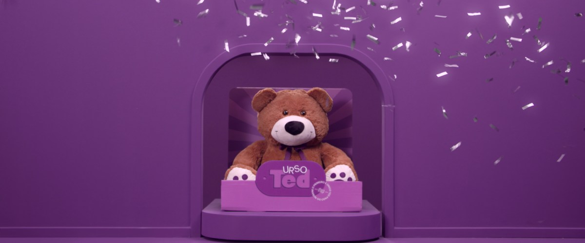 Pagar TED no Nubank? Só se for o Urso TED