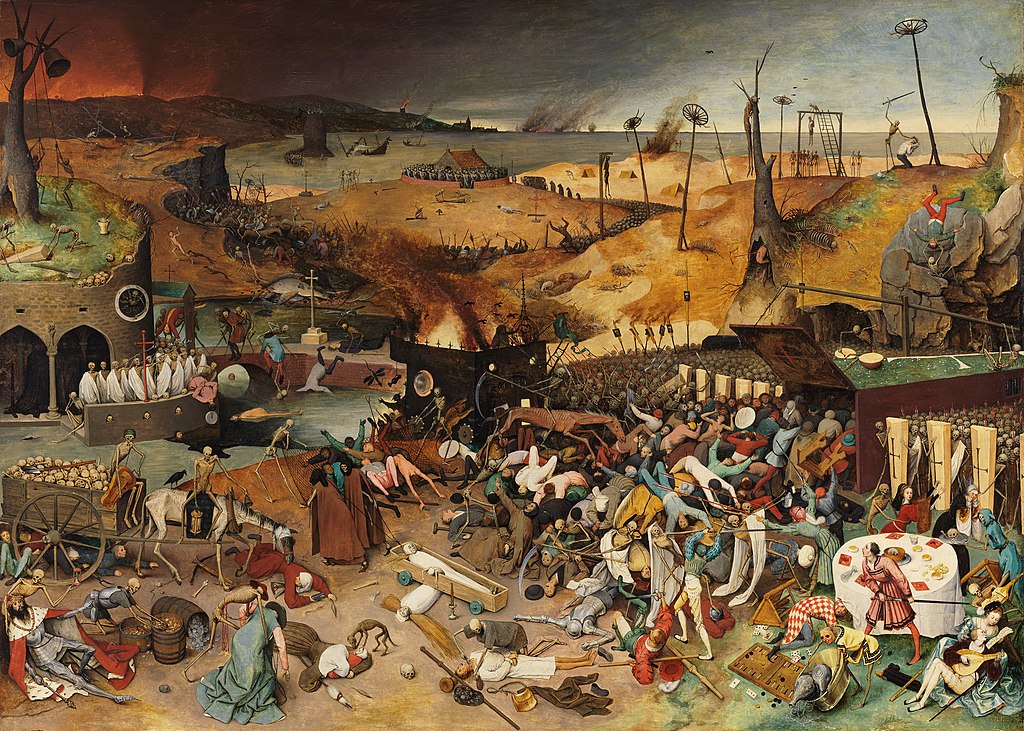 Qual a maior pandemia do mundo: pintura Triunfo da Morte, de Pieter Bruegel
