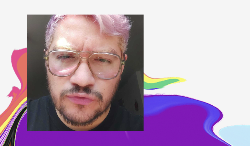 Dia do Orgulho LGBTQIA+: selfie de Aldo