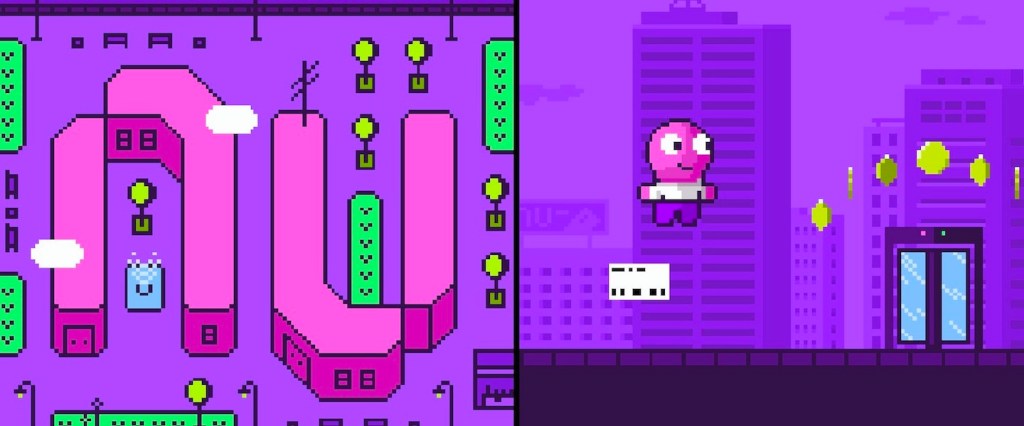 Mercado de games e seu dinheiro: ilustração em 8 bit de um joguinho virtual