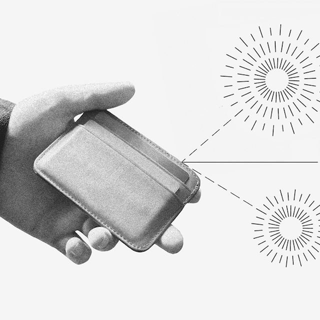 Saque do Pix: ilustração de uma mão segurando uma carteira