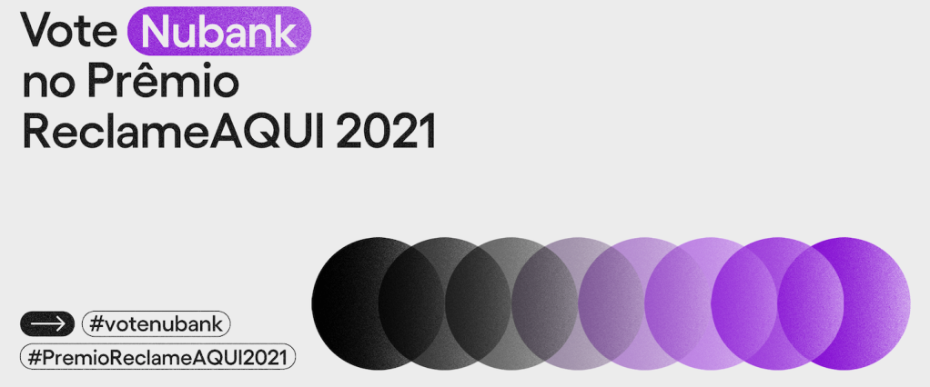 Nubank concorre ao Prêmio Reclame Aqui 2021: veja como votar