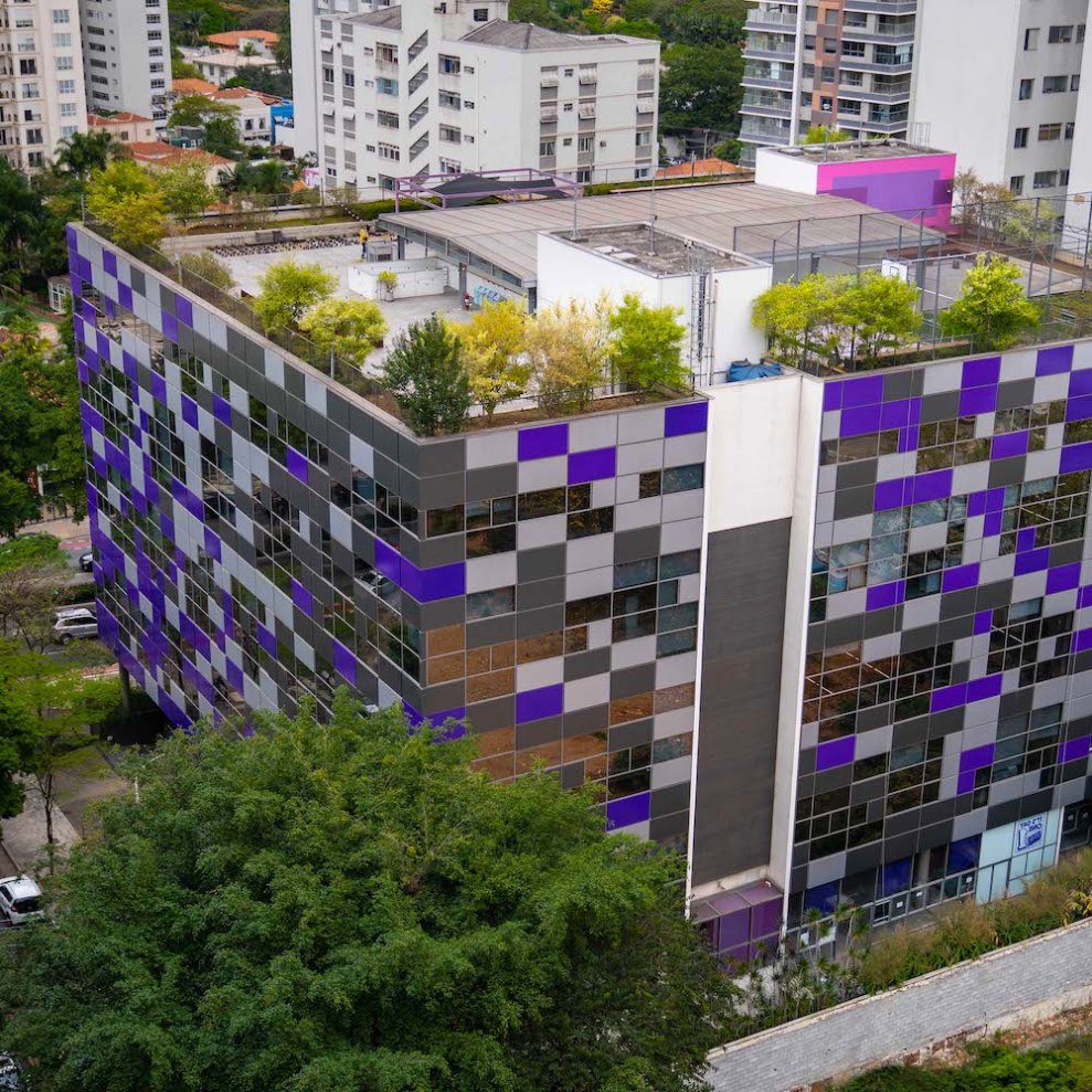 imagem do prédio do Nubank em São Paulo
